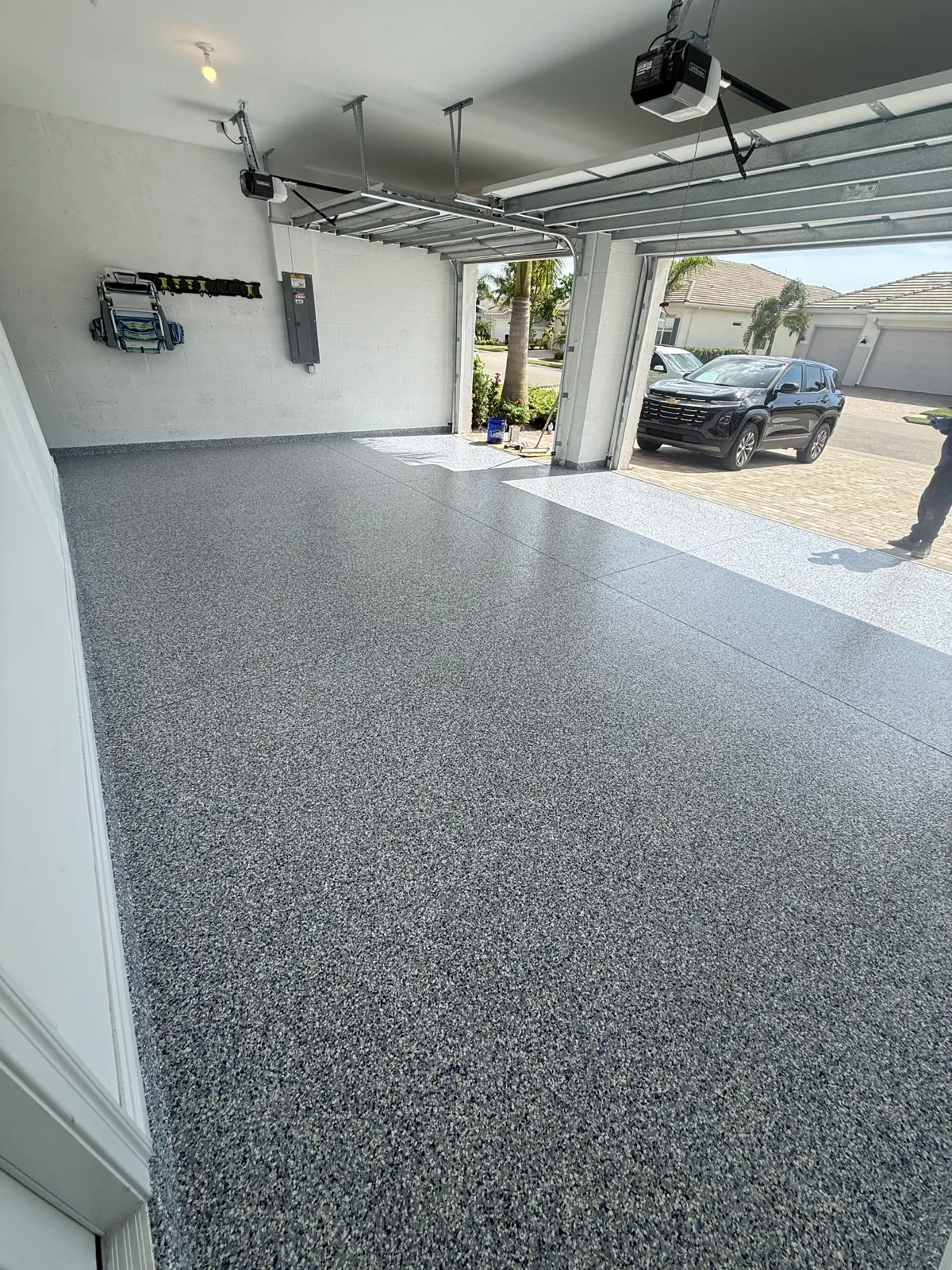 Comet Full Flake Garage — 540 Sq Ft