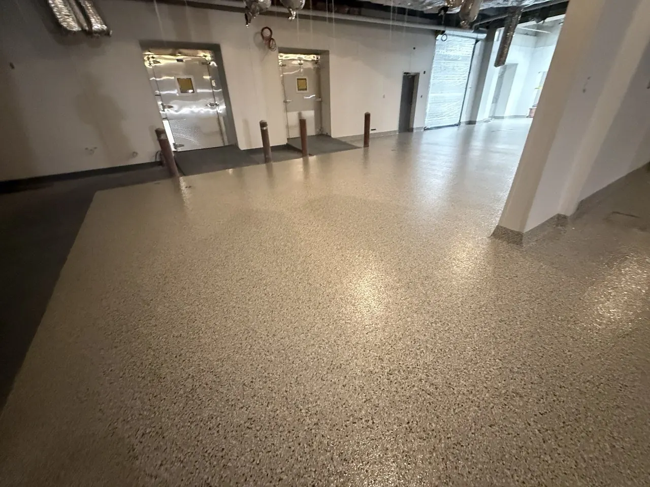 Walk-In Freezer Entrance - Commercial Kitchen Naples