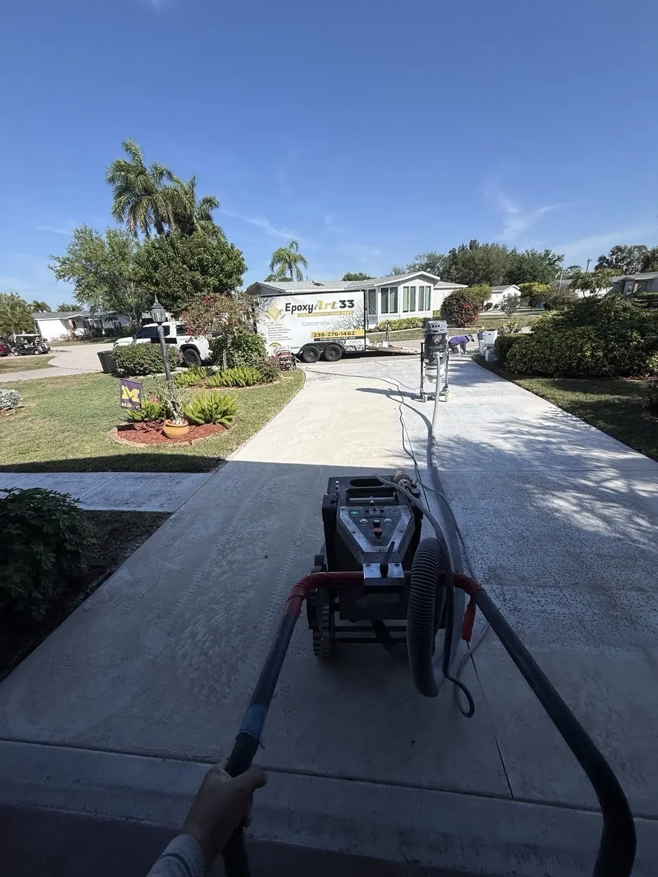 Driveway Prep - Diamond Grinding Naples FL
