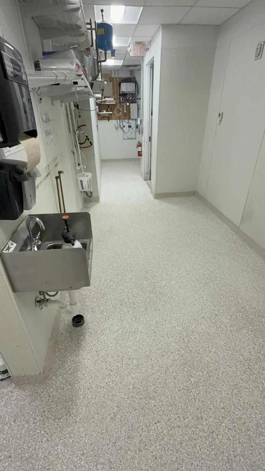 Ice Cream Shop Sandstone Flake Floor AFTER - Naples FL