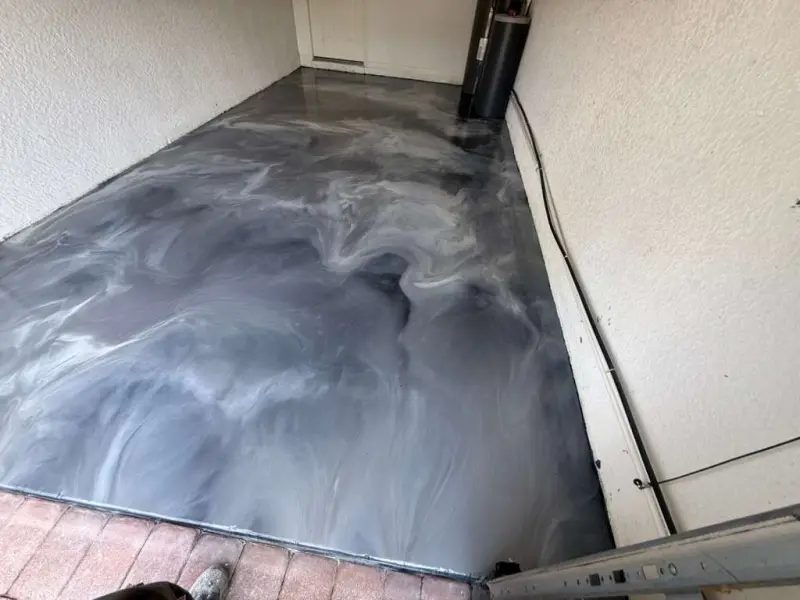 Showroom Metallic Garage Floor SWFL