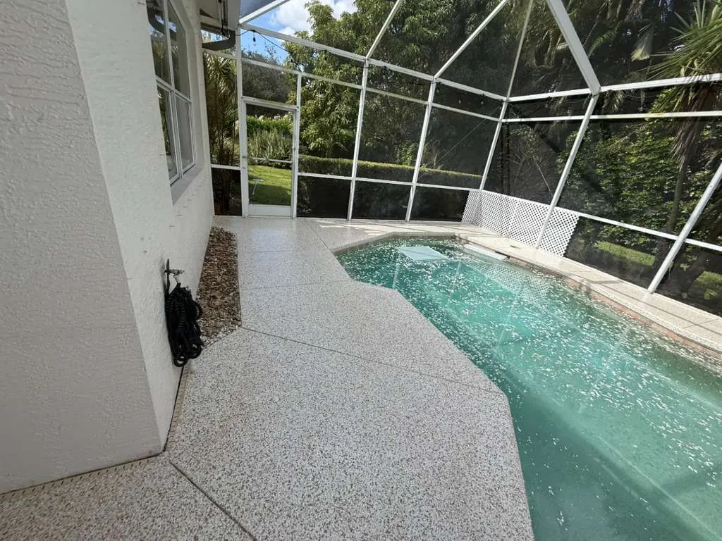 Pool Deck Coating Fort Myers - Complete Installation