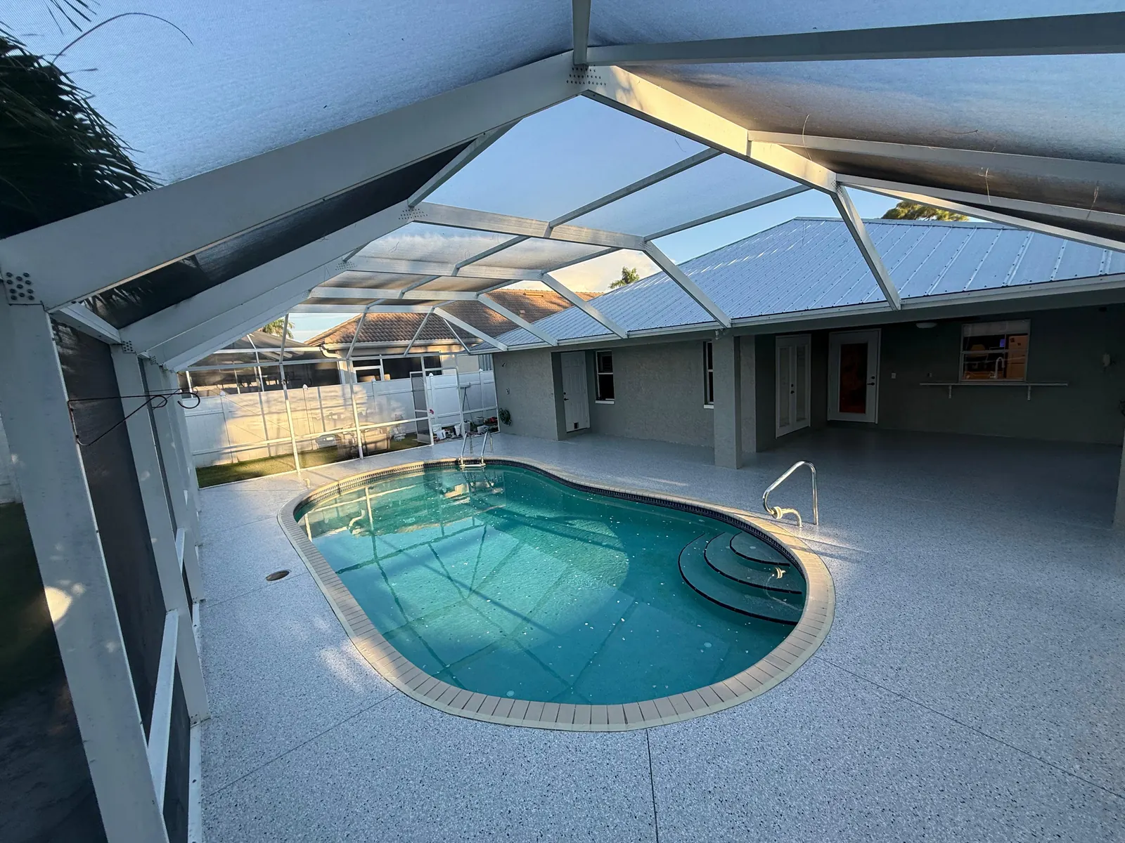 Screened Lanai Pool Deck - Marco Island FL