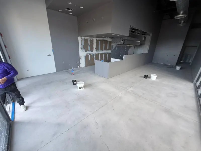 Restaurant Kitchen Epoxy Prep Area Naples FL