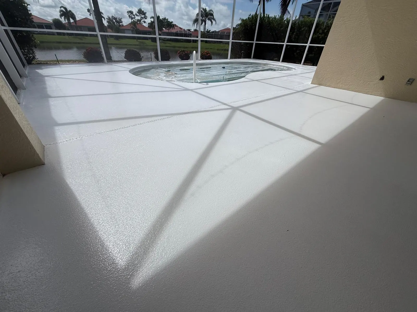 Pool deck quartz system Fort Myers FL - heavy-duty commercial-grade coating